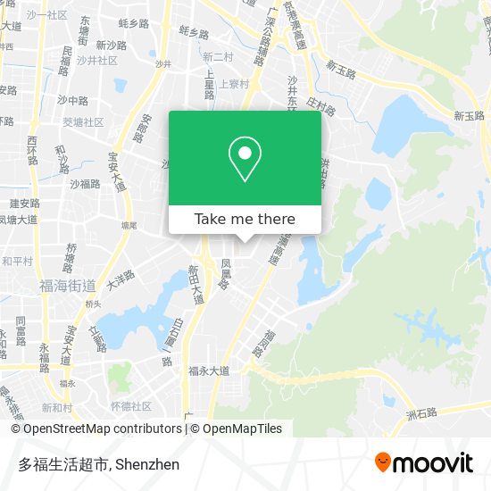 多福生活超市 map