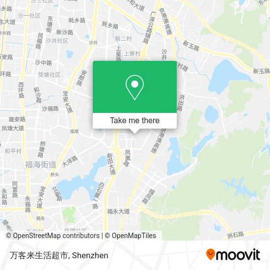 万客来生活超市 map