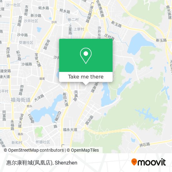 惠尔康鞋城(凤凰店) map
