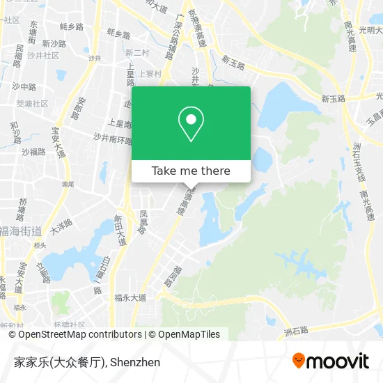 家家乐(大众餐厅) map