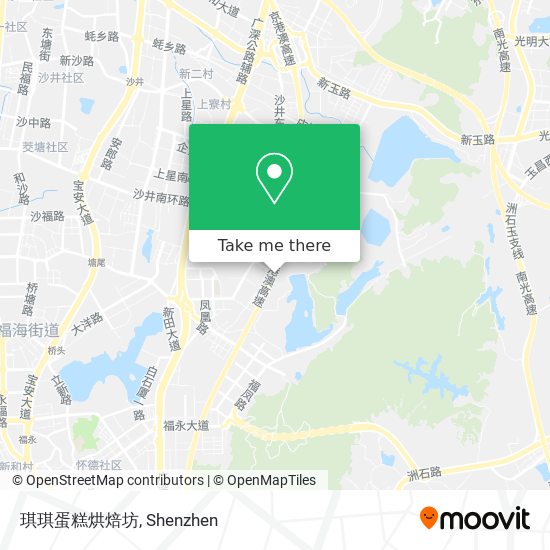 琪琪蛋糕烘焙坊 map