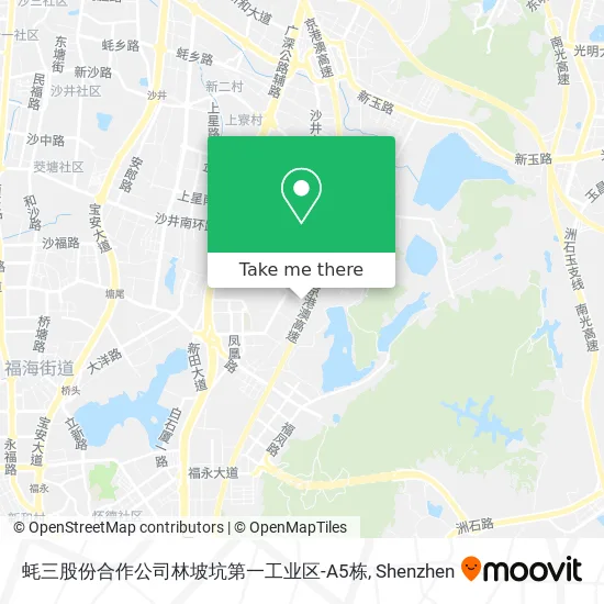 蚝三股份合作公司林坡坑第一工业区-A5栋 map