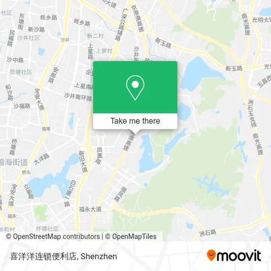 喜洋洋连锁便利店 map