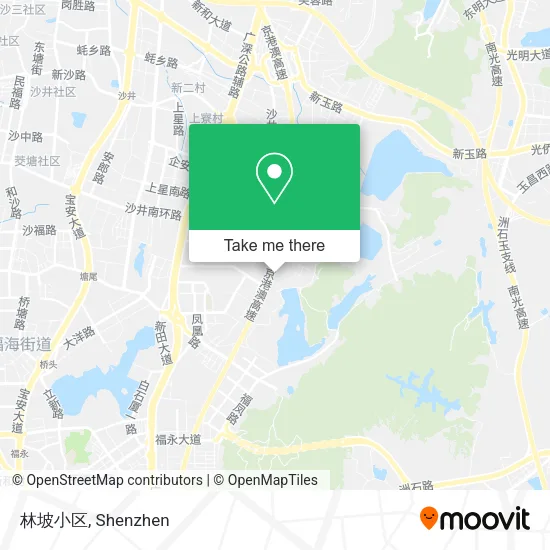 林坡小区 map