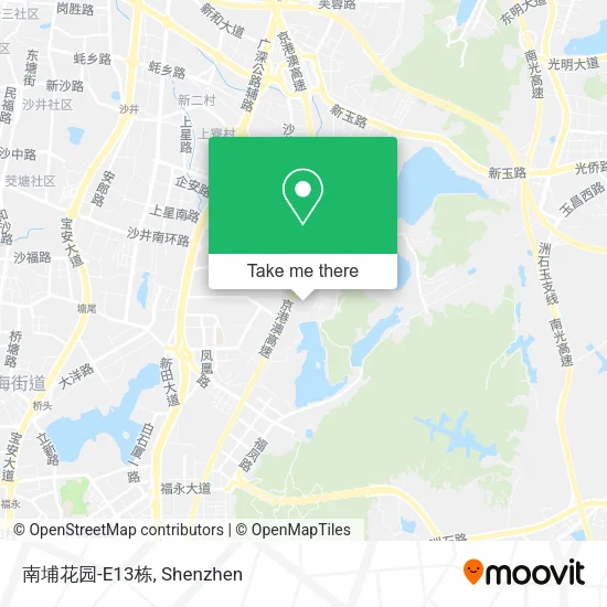 南埔花园-E13栋 map