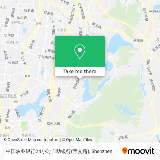 中国农业银行24小时自助银行(宝文路) map