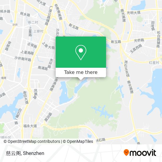 慈云阁 map