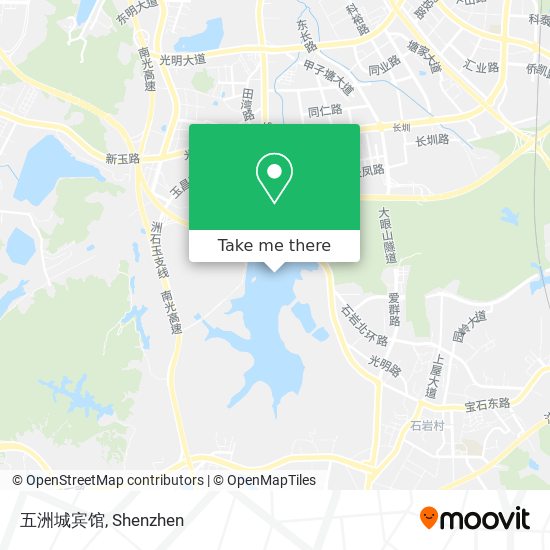 五洲城宾馆 map