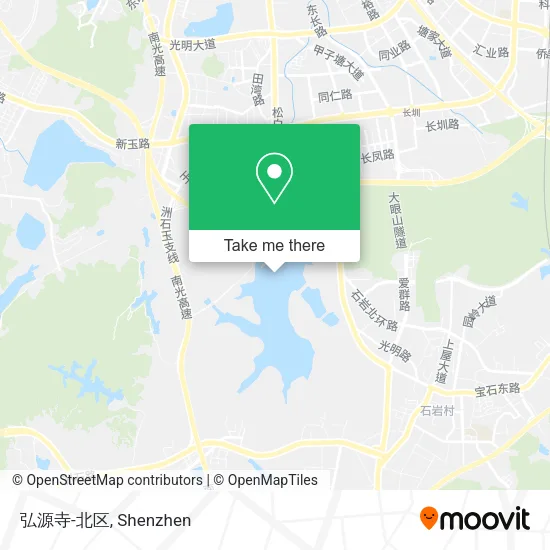 弘源寺-北区 map