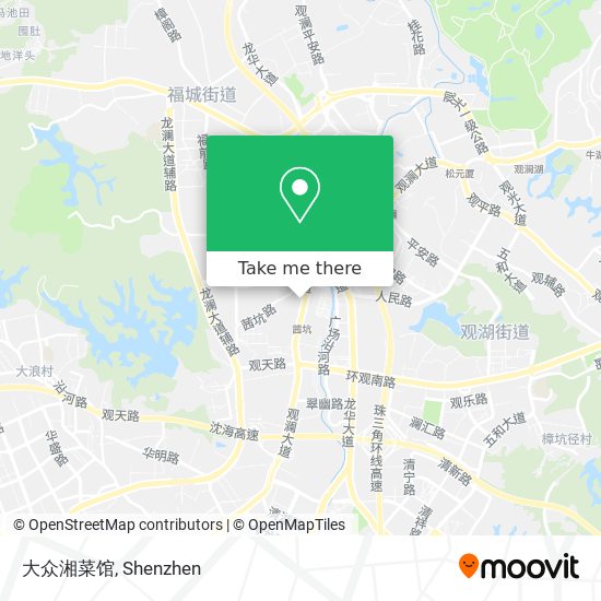 大众湘菜馆 map