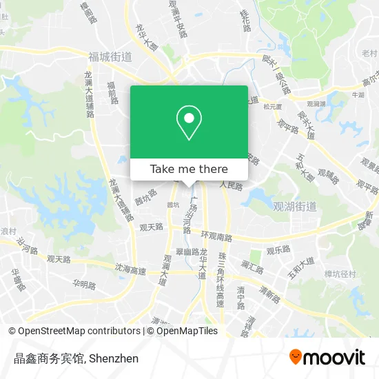 晶鑫商务宾馆 map