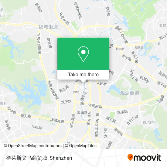 得莱斯义乌商贸城 map