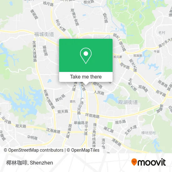 椰林咖啡 map