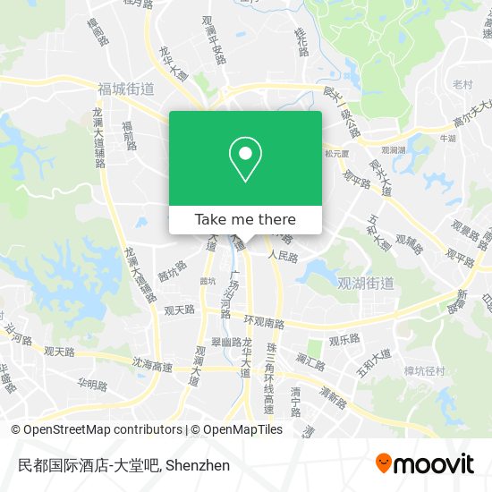 民都国际酒店-大堂吧 map