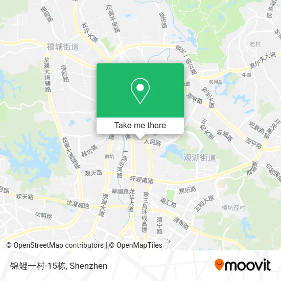 锦鲤一村-15栋 map