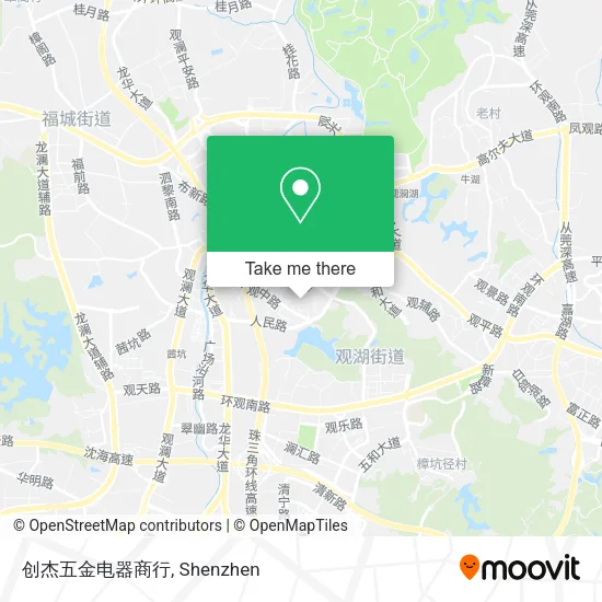 创杰五金电器商行 map