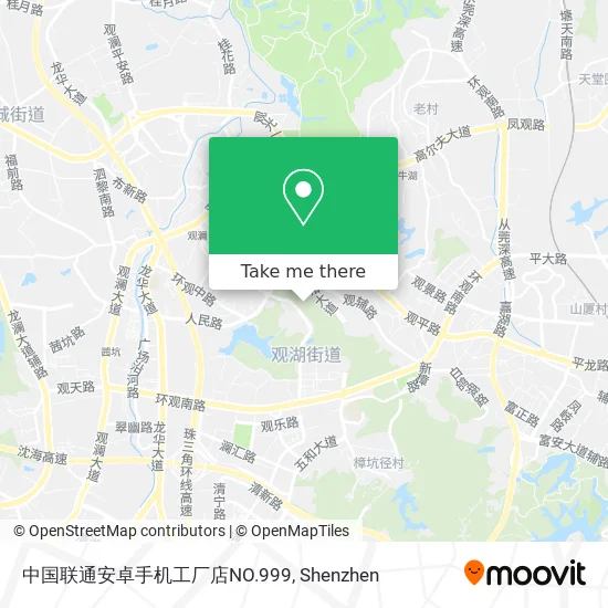 中国联通安卓手机工厂店NO.999 map