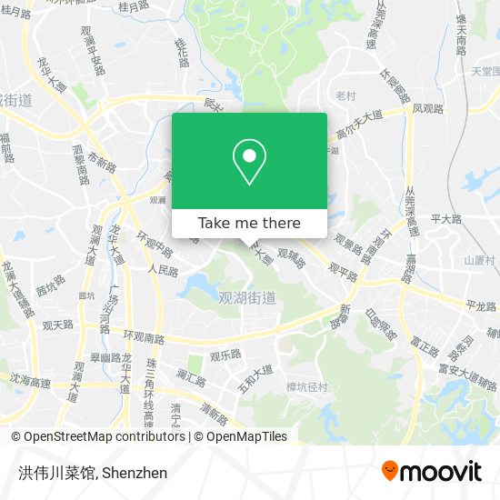 洪伟川菜馆 map