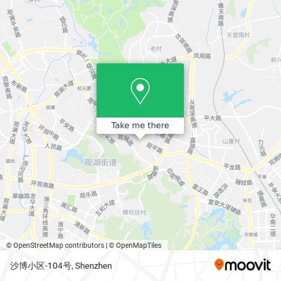 沙博小区-104号 map