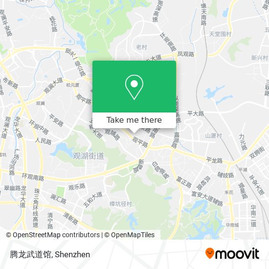 腾龙武道馆 map