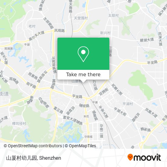 山厦村幼儿园 map