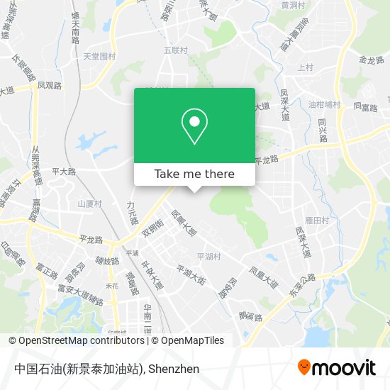 中国石油(新景泰加油站) map