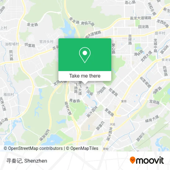 寻秦记 map