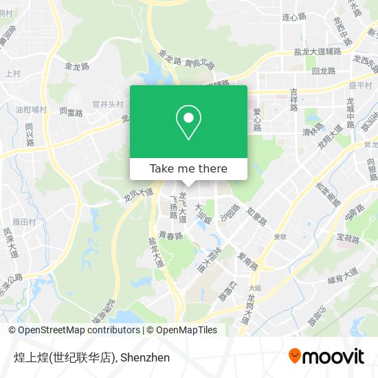 煌上煌(世纪联华店) map