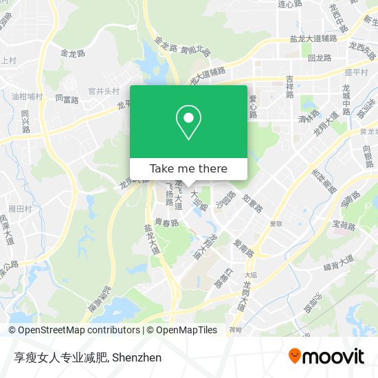 享瘦女人专业减肥 map