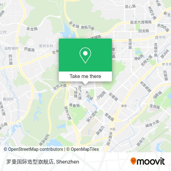 罗曼国际造型旗舰店 map