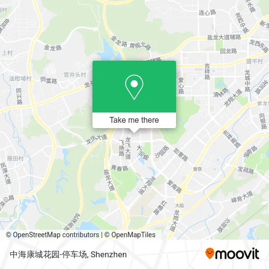 中海康城花园-停车场 map