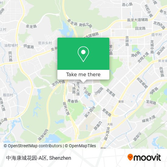 中海康城花园-A区 map