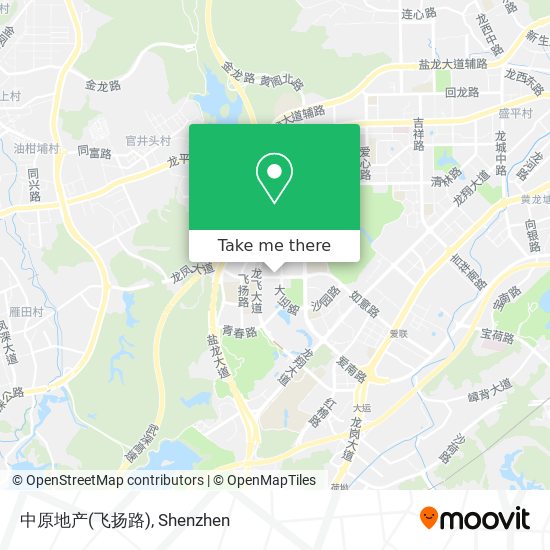 中原地产(飞扬路) map