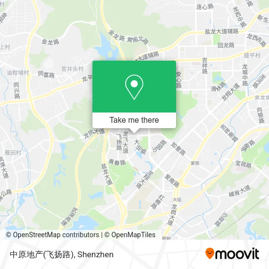 中原地产(飞扬路) map