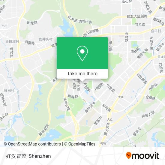 好汉冒菜 map
