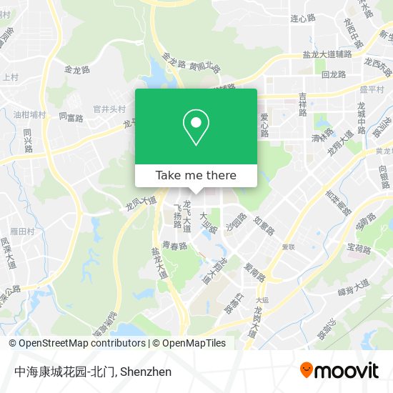 中海康城花园-北门 map