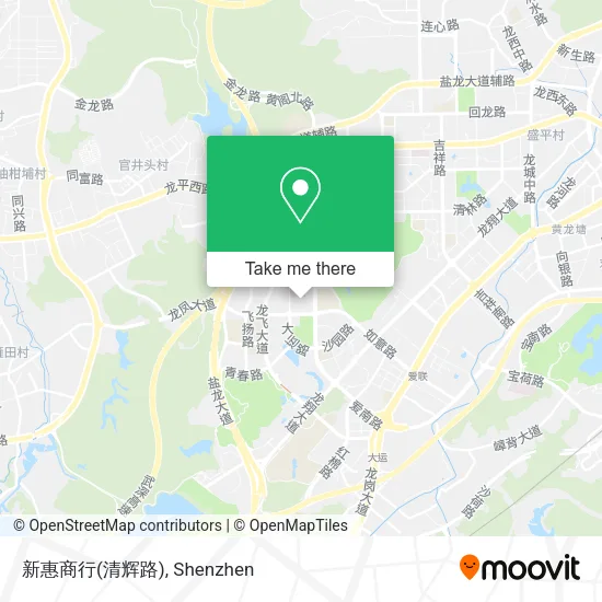 新惠商行(清辉路) map