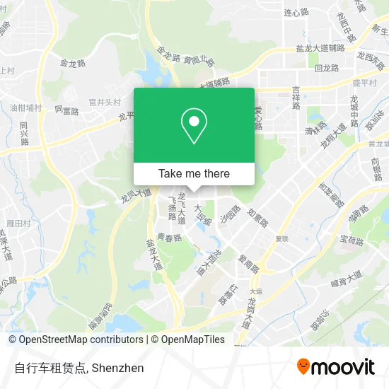 自行车租赁点 map