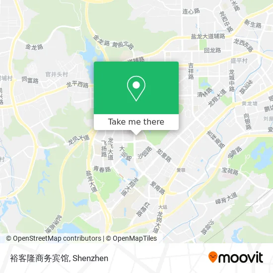 裕客隆商务宾馆 map