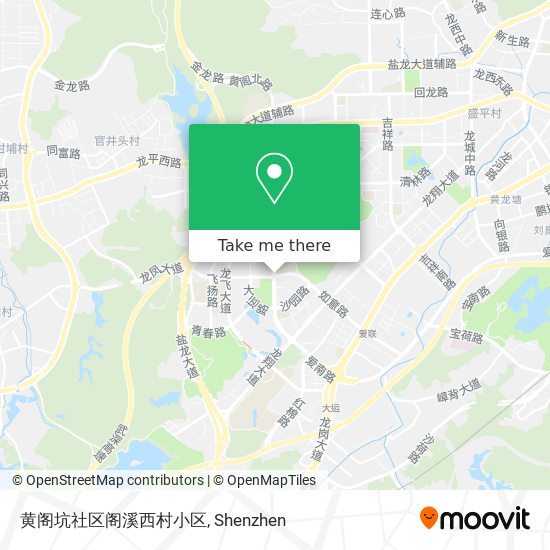 黄阁坑社区阁溪西村小区 map