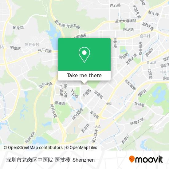 深圳市龙岗区中医院-医技楼 map