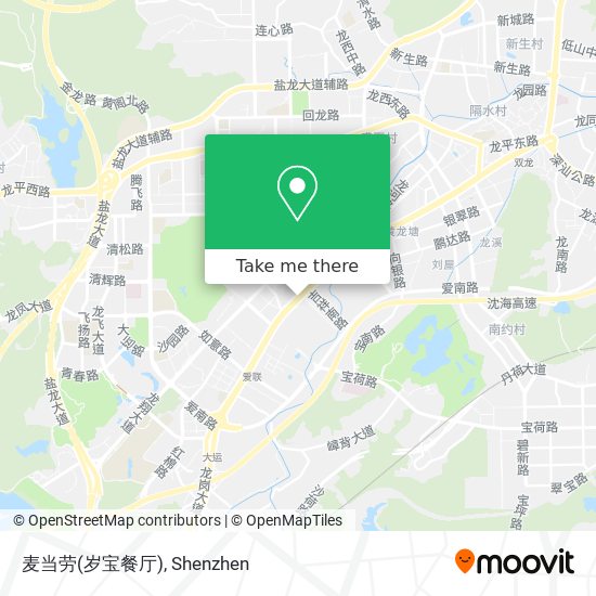 麦当劳(岁宝餐厅) map