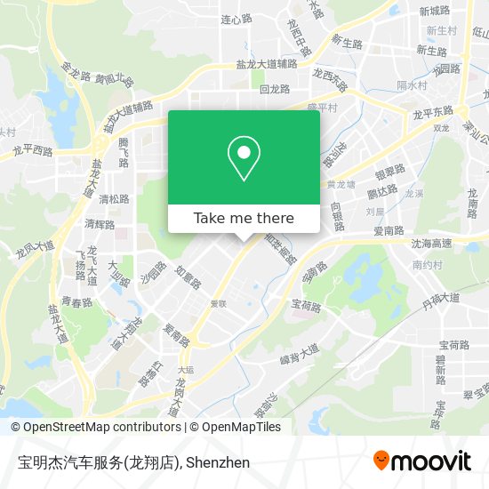 宝明杰汽车服务(龙翔店) map