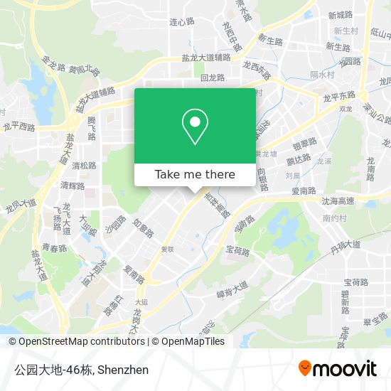 公园大地-46栋 map