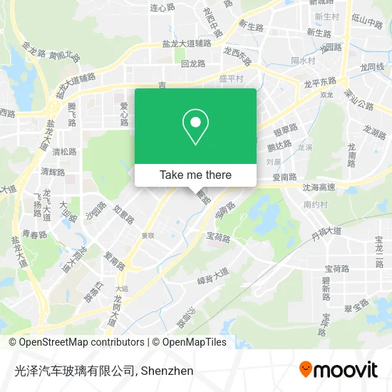 光泽汽车玻璃有限公司 map