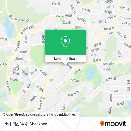 岗中2区24号 map