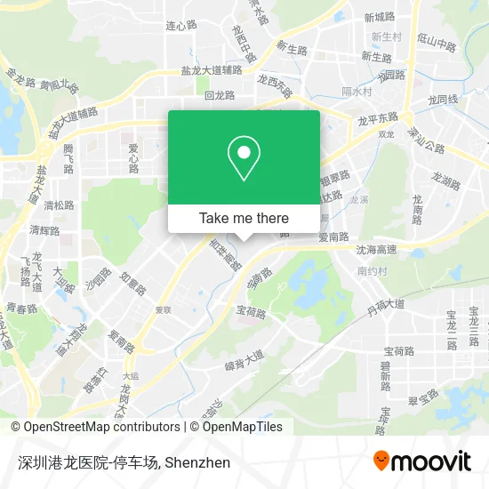 深圳港龙医院-停车场 map