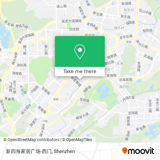 新四海家居广场-西门 map