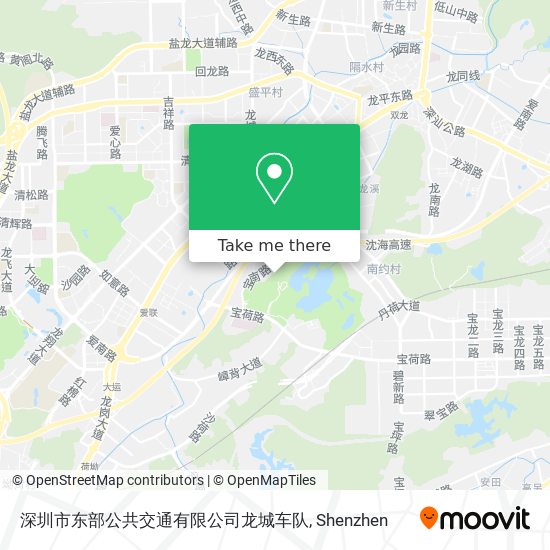 深圳市东部公共交通有限公司龙城车队 map