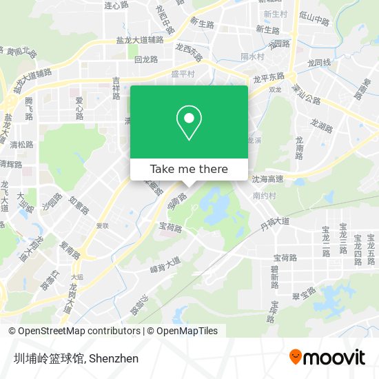 圳埔岭篮球馆 map